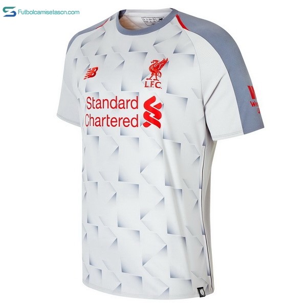 Tailandia Camiseta Liverpool 3ª 2018/19 Blanco